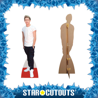 CS581 Niall Horan White T Shirt Height 168cm Lifesize Cardboard Cutout