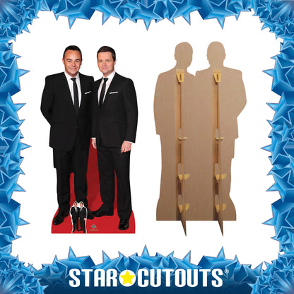 CS582 Ant & Dec Height 172cm Lifesize Cardboard Cutout