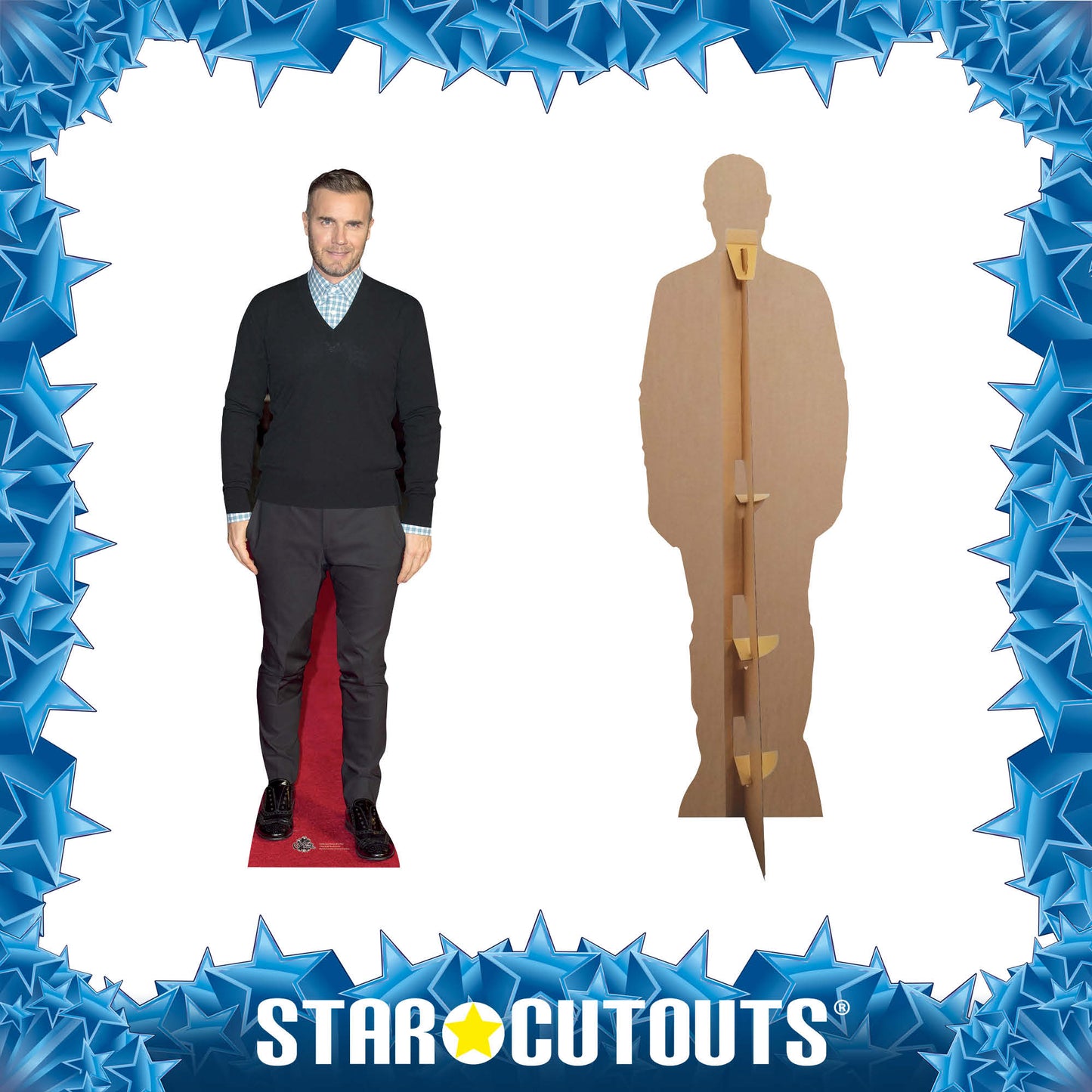 CS590 Gary Barlow - NEW 2013 Height 173cm Lifesize Cardboard Cutout
