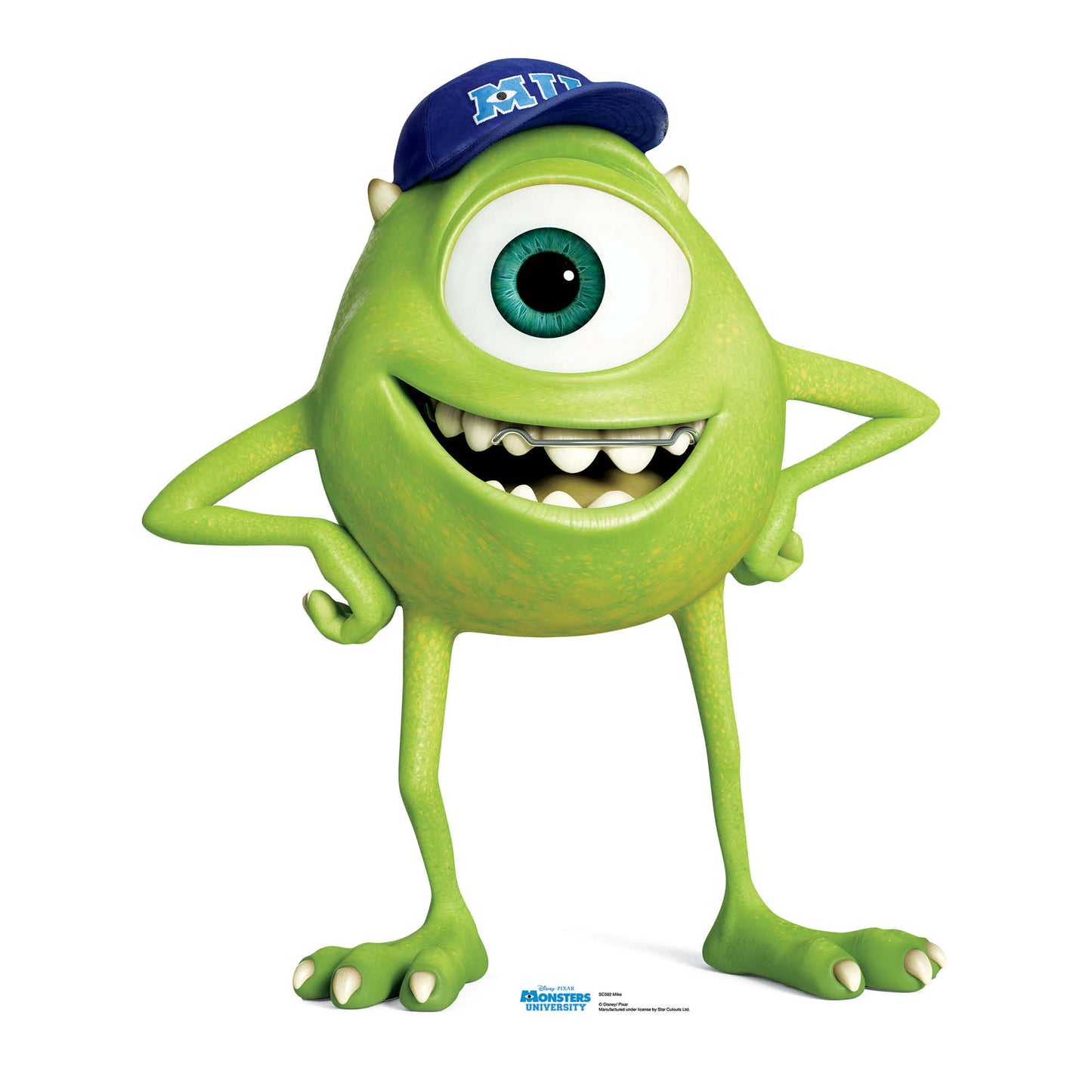 SC592 Mike (Monster's University) Cardboard Cut Out Height 113cm