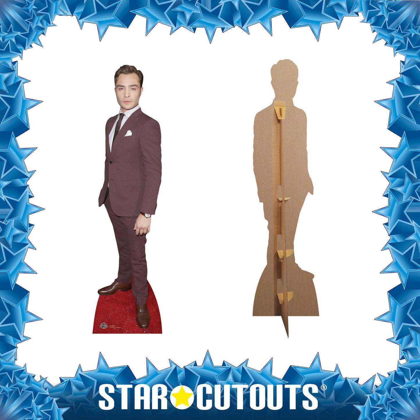 CS596 Ed Westwick Height 175cm Lifesize Cardboard Cutout