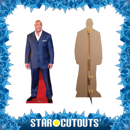 CS599 Dwayne Johnson Height 195cm Lifesize Cardboard Cutout