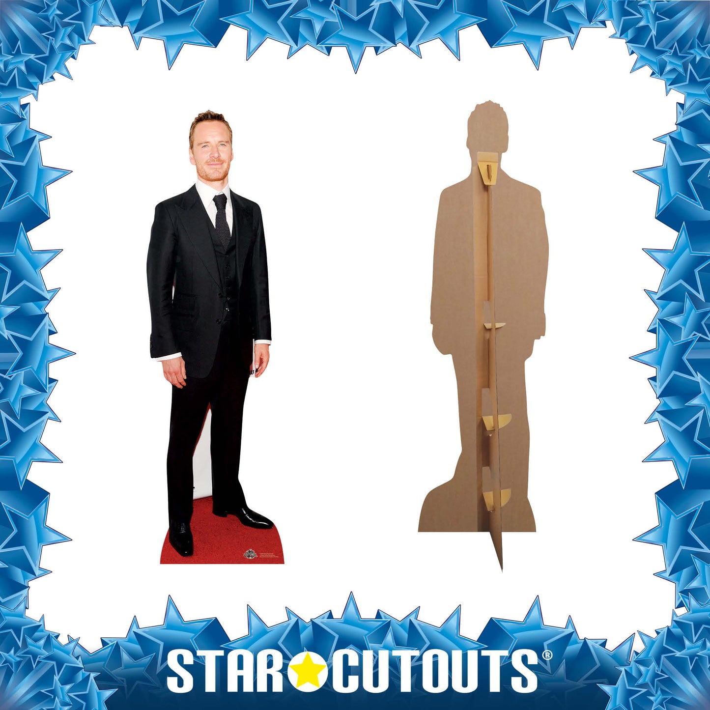 CS600 Michael Fasbender Height 183cm Lifesize Cardboard Cutout