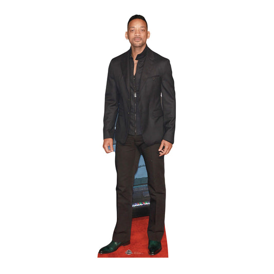 CS602 Will Smith Height 188cm Lifesize Cardboard Cutout