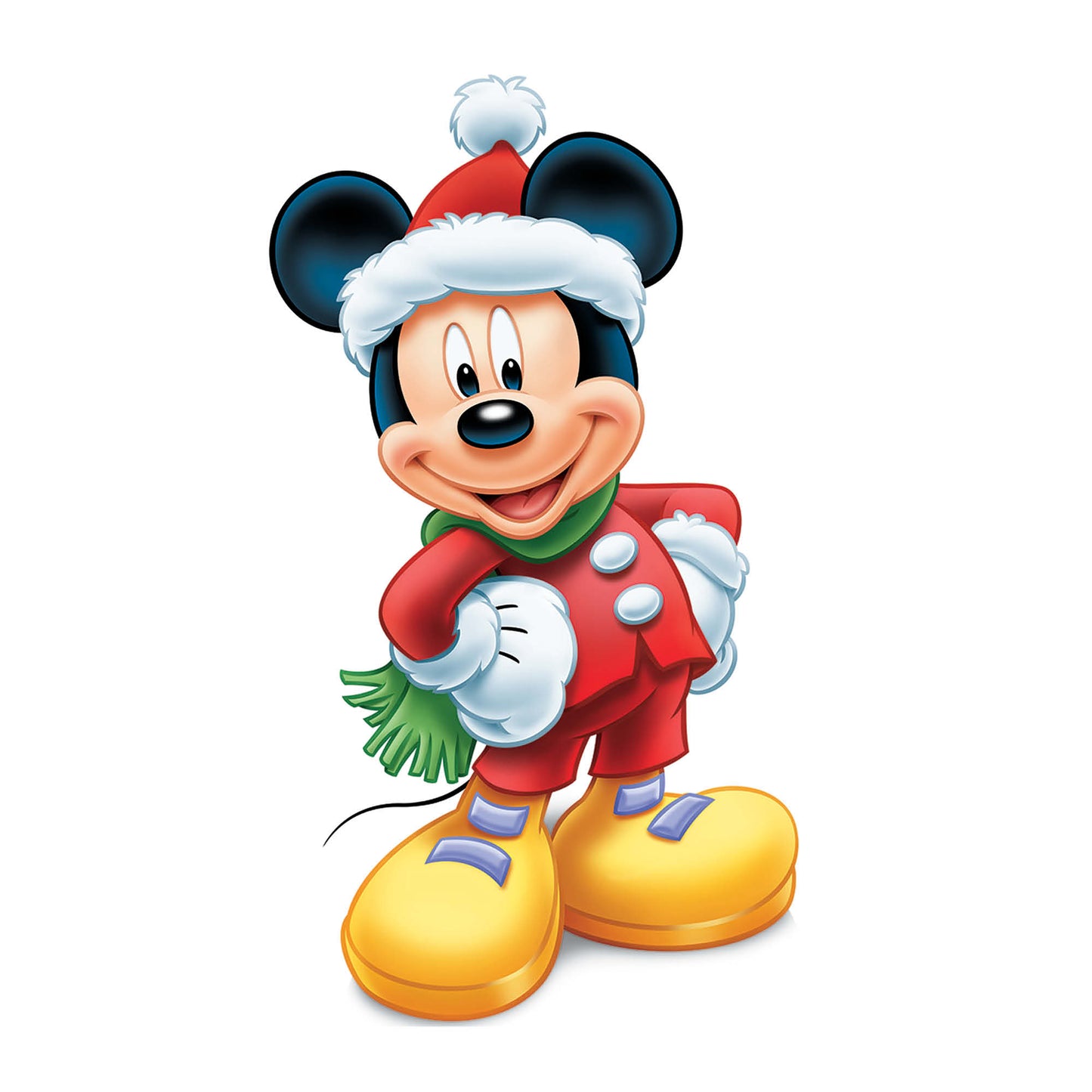 SC603 Mickey Mouse Christmas (Star Mini Cut-out) Cardboard Cut Out Height 91cm