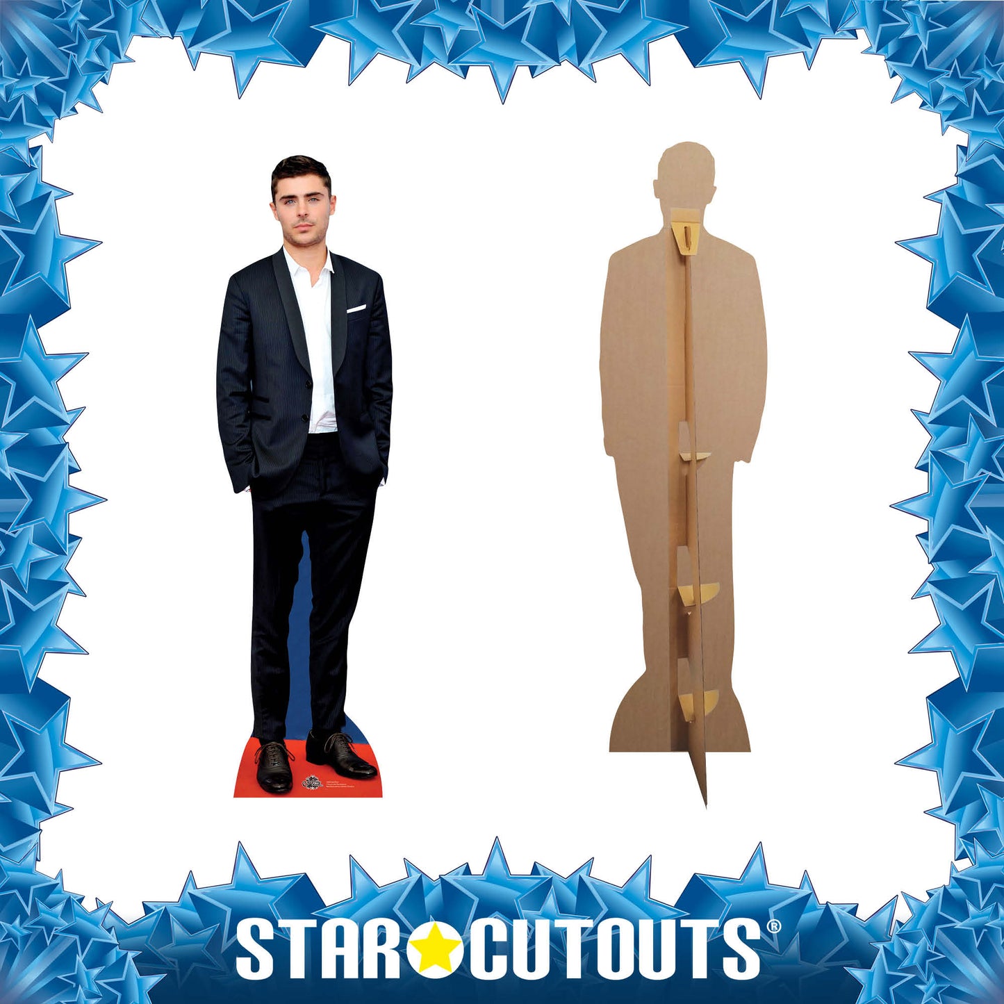 CS604 Zac Efron Height 174cm Lifesize Cardboard Cutout