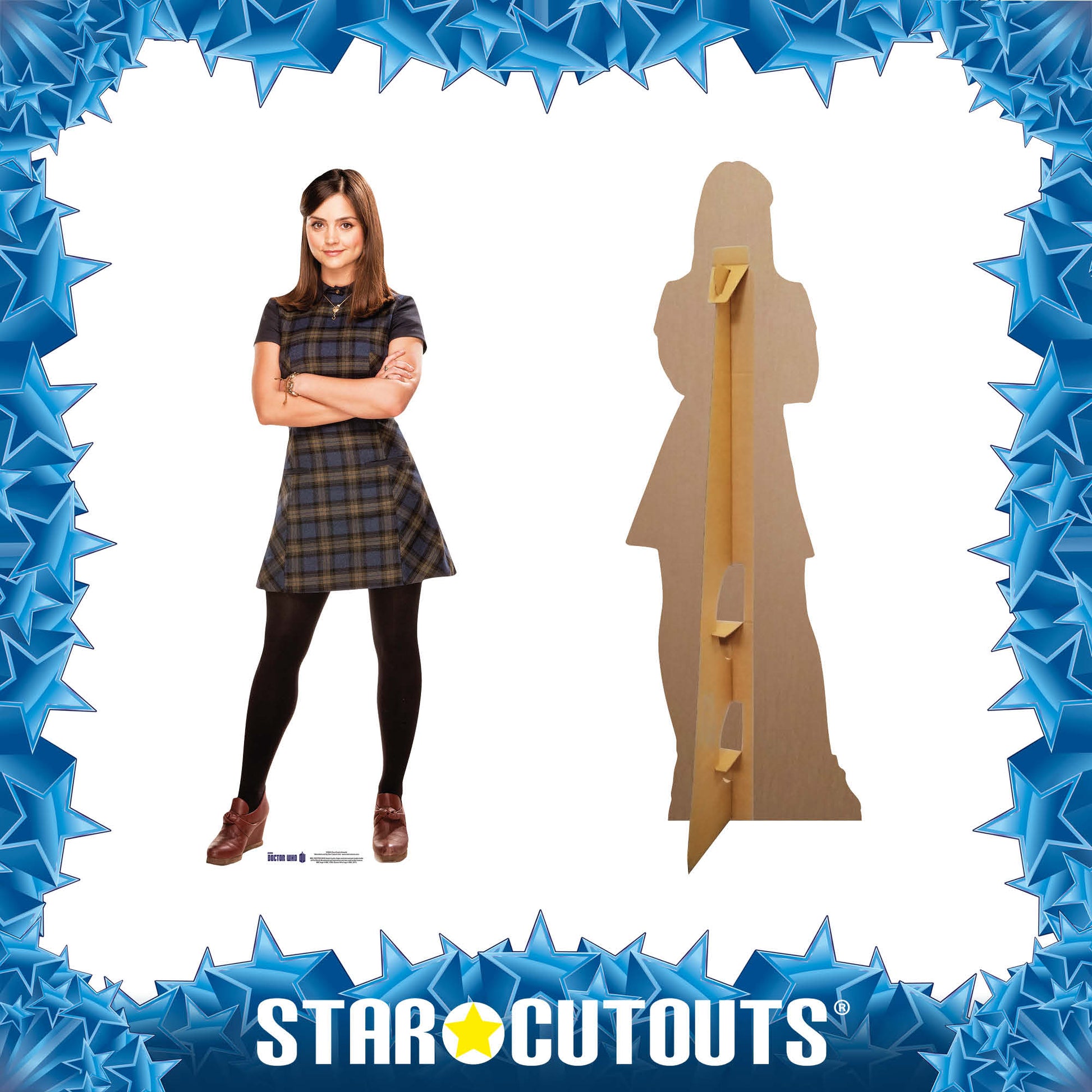 Clara Oswin Oswald Cardboard Cut Out Height 159cm - Star Cutouts