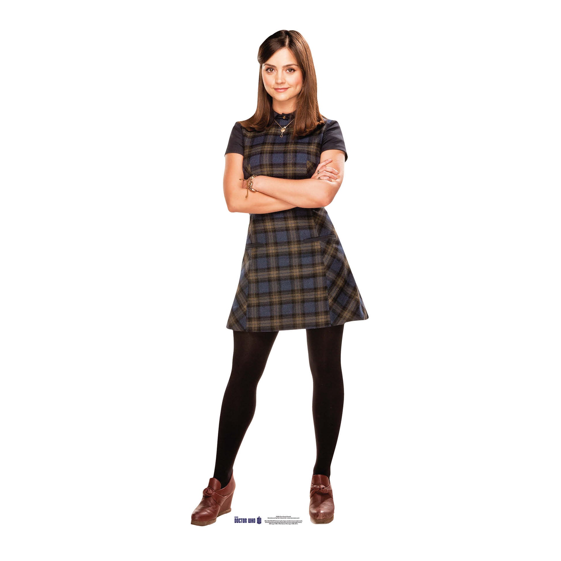Clara Oswin Oswald Cardboard Cut Out Height 159cm - Star Cutouts