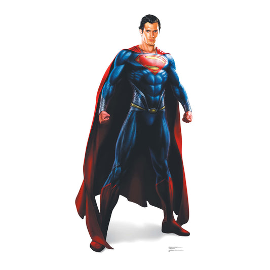 SC609 Superman 'Man of Steel' Cardboard Cut Out Height 188cm