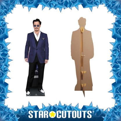 CS621 Johnny Depp Height 186cm Lifesize Cardboard Cutout