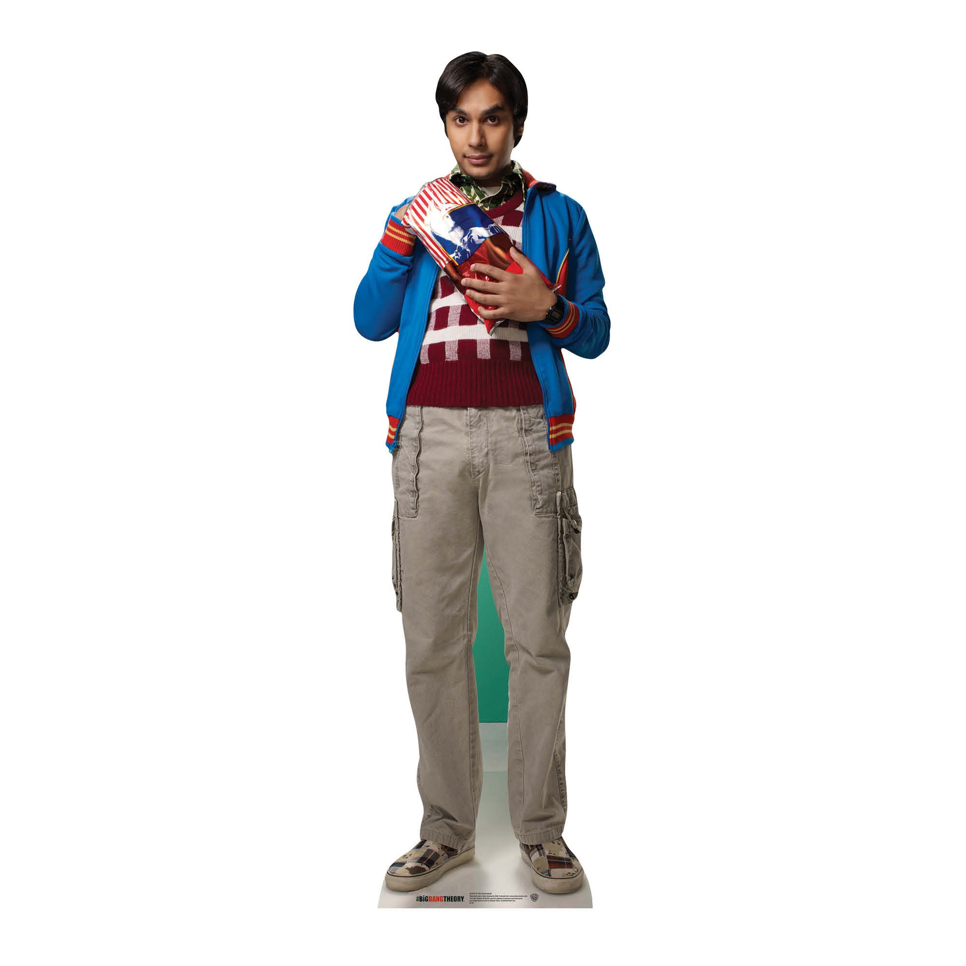 SC622 Dr Raj Koothrappali The Big Bang Theory Cardboard Cut Out Height 175cm - Star Cutouts