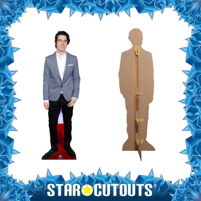 CS633 Nash Grier Height 179cm Lifesize Cardboard Cutout