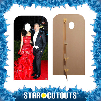 CS635 George Clooney Stand-IN Height 181cm Lifesize Cardboard Cutout