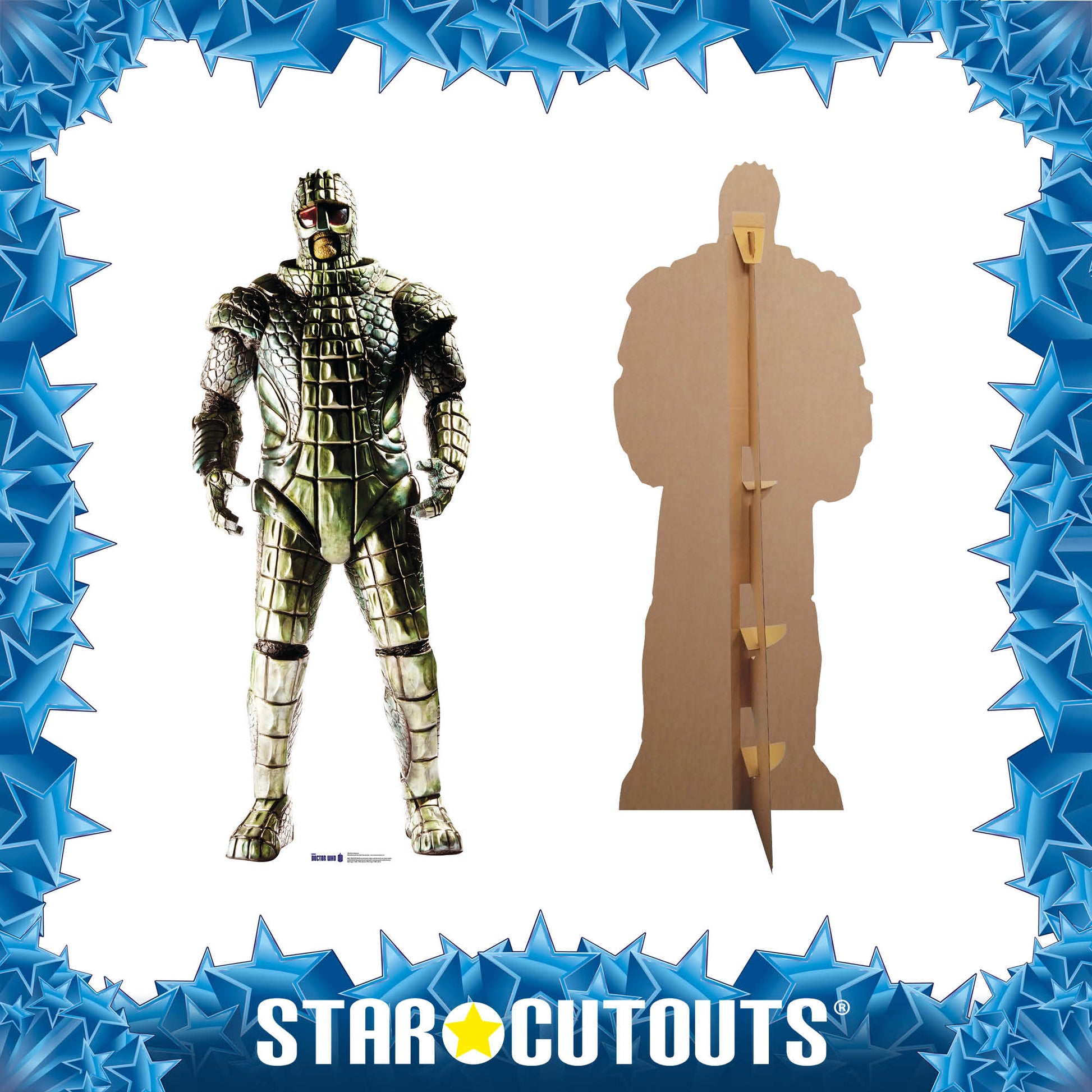 Ice Warrior Cardboard Cut Out Height 192cm - Star Cutouts