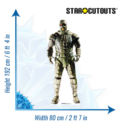 Ice Warrior Cardboard Cut Out Height 192cm - Star Cutouts