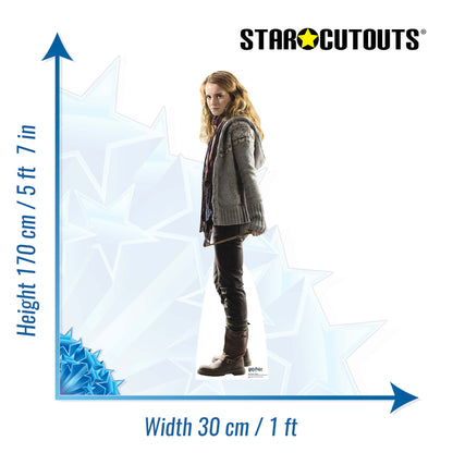 SC640 Hermione Granger Cardboard Cut Out Height 170cm