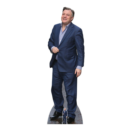 CS642 Ed Balls Height 178cm Lifesize Cardboard Cut Out With Mini