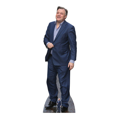 CS642 Ed Balls Height 178cm Lifesize Cardboard Cut Out With Mini