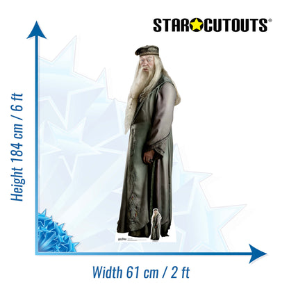 SC645 Albus Dumbledore Cardboard Cut Out Height 184cm