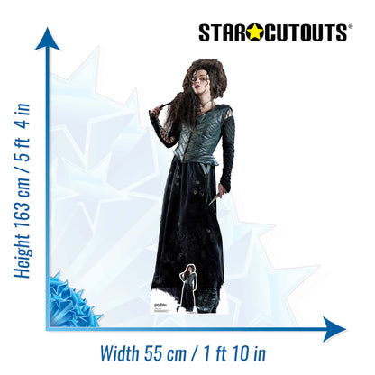 SC646 Bellatrix Lestrange Cardboard Cut Out Height 163cm