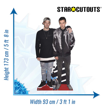CS661 21 Pilots Height 173cm Lifesize Cardboard Cut Out With Mini