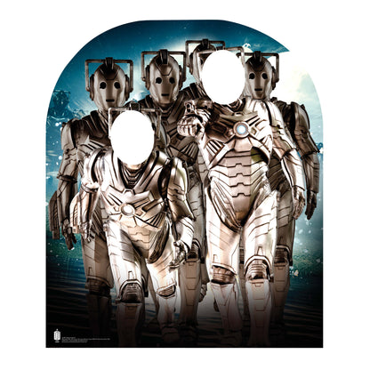 Cyberman Stand In child Cardboard Cut Out Height 115cm - Star Cutouts