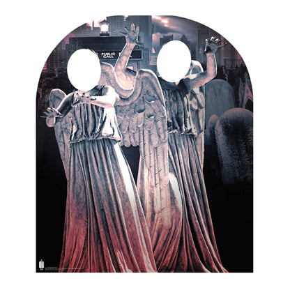 Weeping Angel SI child Cardboard Cut Out Height 115cm - Star Cutouts