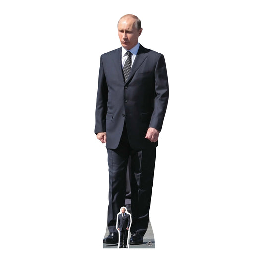 CS690 Vladimir Putin Height 173cm Lifesize Cardboard Cut Out With Mini