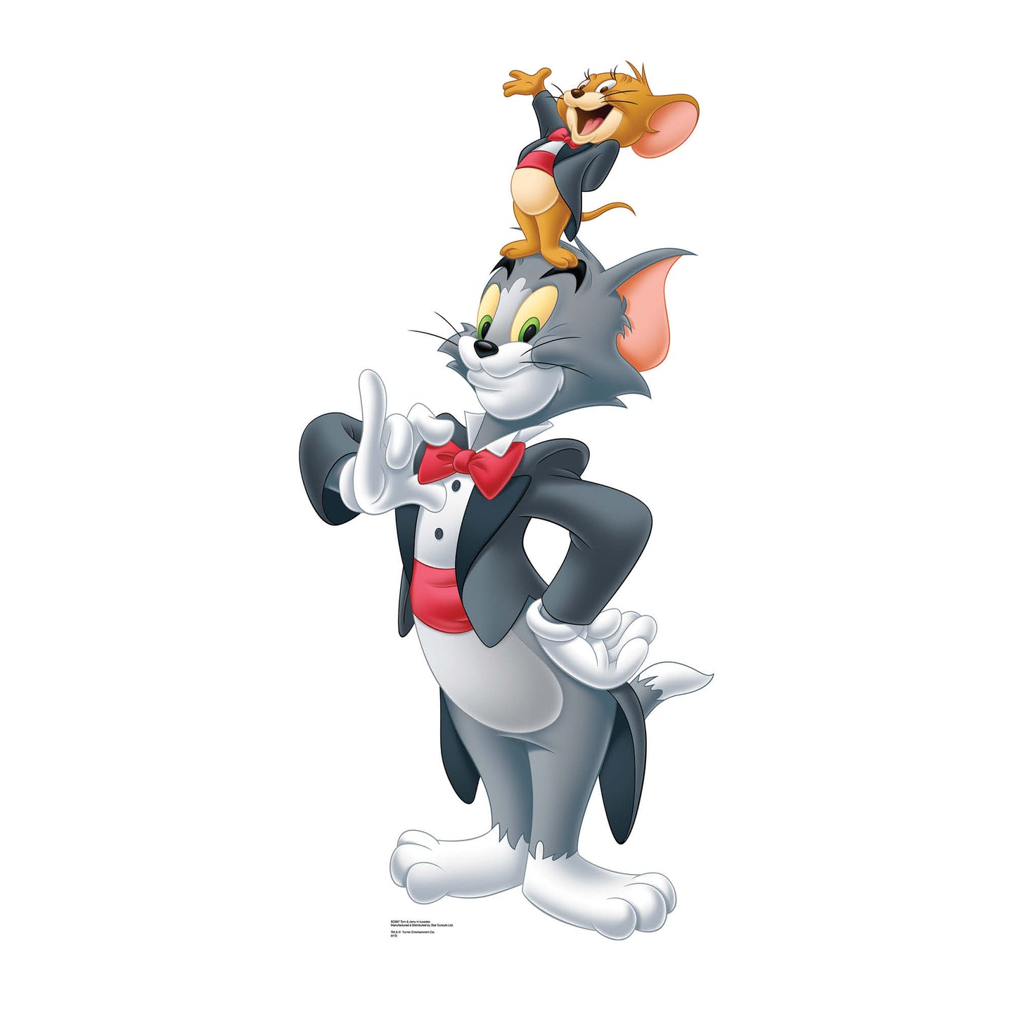 Tom and Jerry Wearing Tuxedos Cardboard Cutout / Standee / Standup