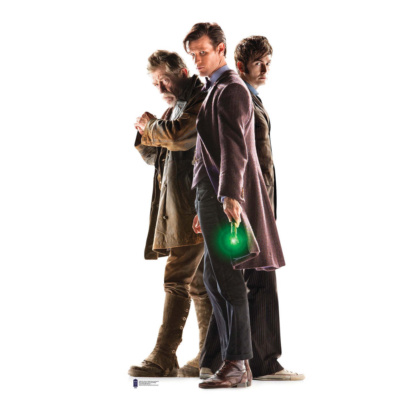 The Three Doctors 50th Anniversary Special Cardboard Cut Out Height 183cm - Star Cutouts