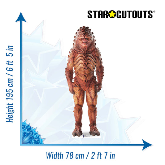 Zygon 50th Anniversary Special Cardboard Cut Out Height 195cm - Star Cutouts