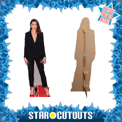 CS716 Dua Lipa Height 175cm Lifesize Cardboard Cut Out With Mini