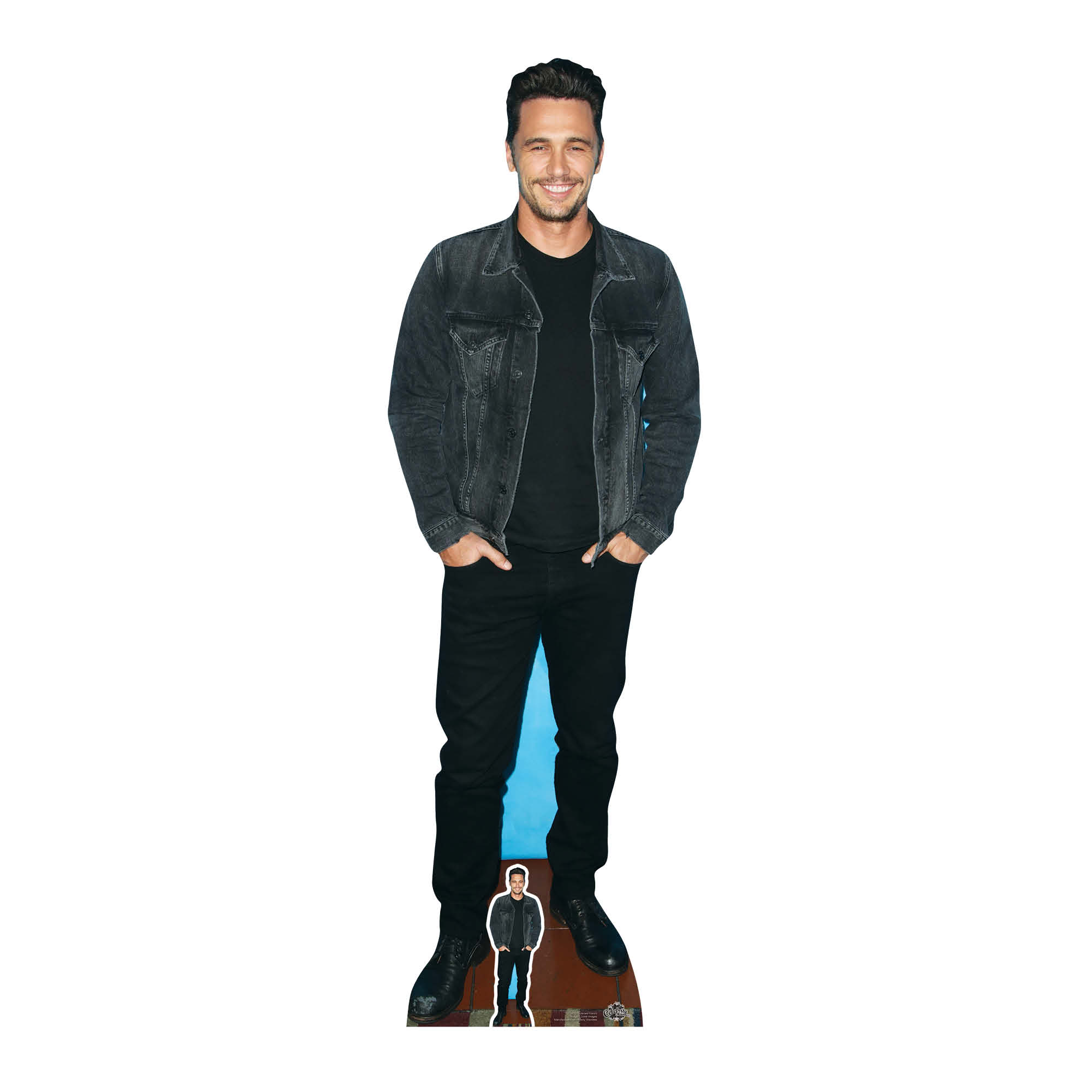 CS722 James Franco Height 182cm Lifesize Cardboard Cut Out With Mini Cs722 james franco height 182cm lifesize cardboard cut out with mini