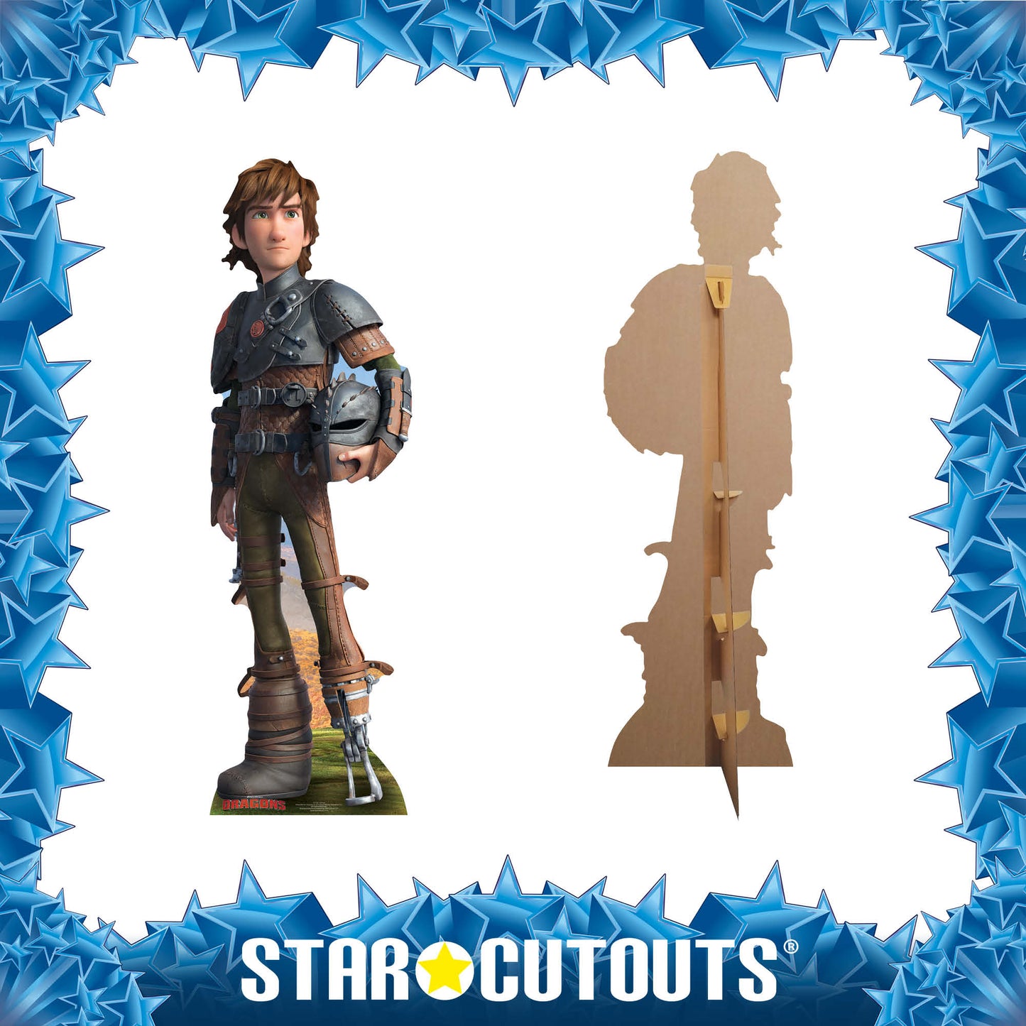 SC732 Hiccup Cardboard Cut Out Height 182cm
