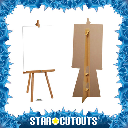 SC738 SMALL BLANK SIGN Cardboard Cut Out Height 150cm