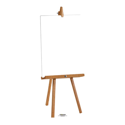 SC738 SMALL BLANK SIGN Cardboard Cut Out Height 150cm