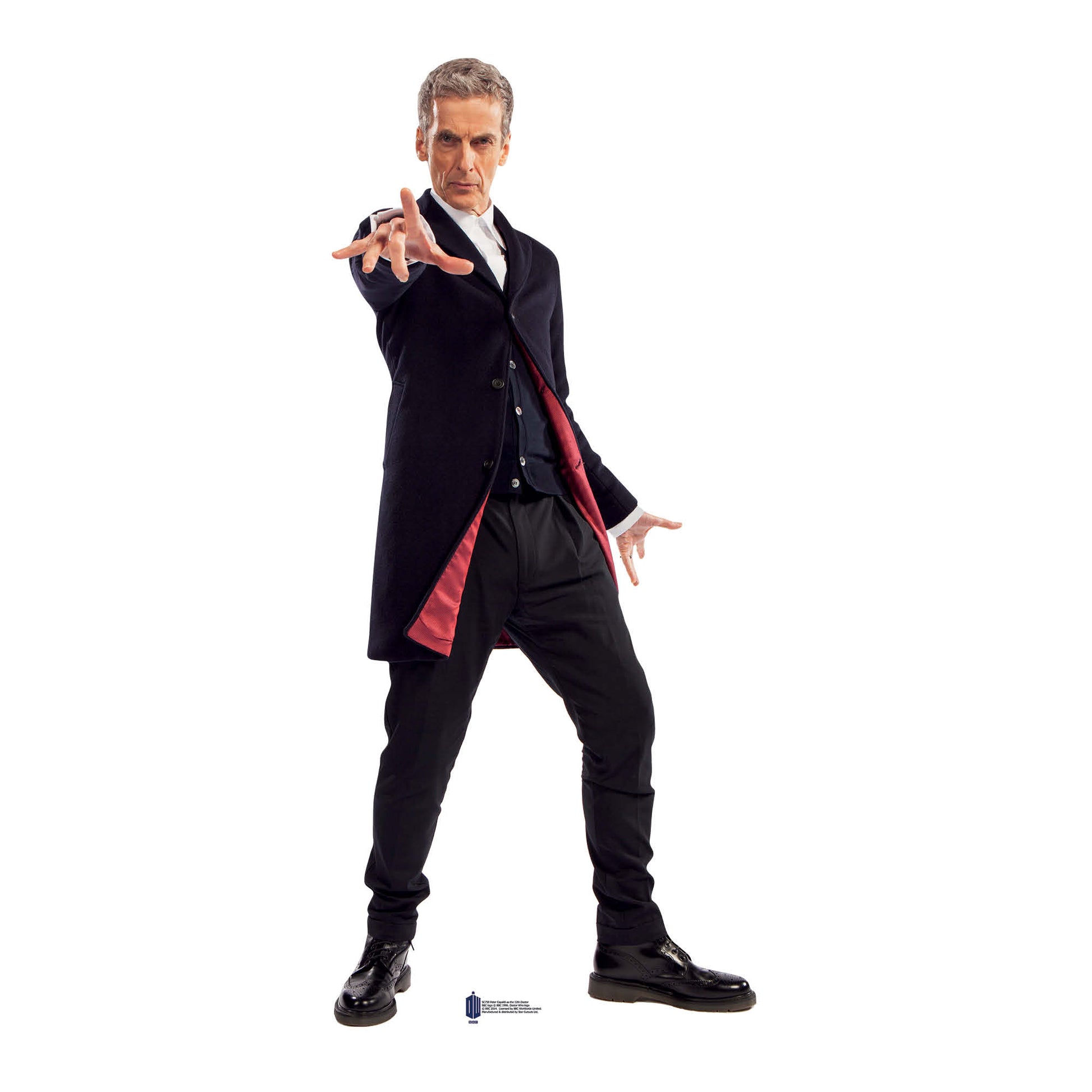 Peter Capaldi Doctor  Cardboard Cut Out Height 180cm - Star Cutouts