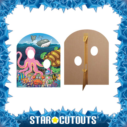 SC764 Under the Sea Stand In (Child) Cardboard Cut Out Height 118cm