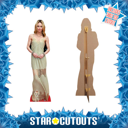 CS765 Vanessa Paradis Height 170cm Lifesize Cardboard Cut Out With Mini