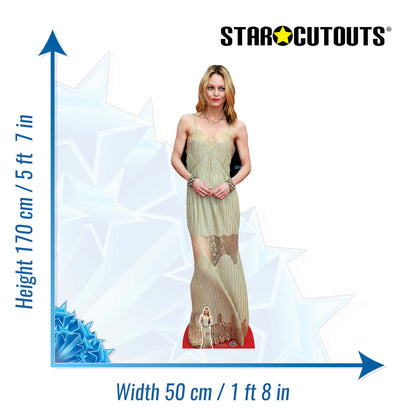 CS765 Vanessa Paradis Height 170cm Lifesize Cardboard Cut Out With Mini