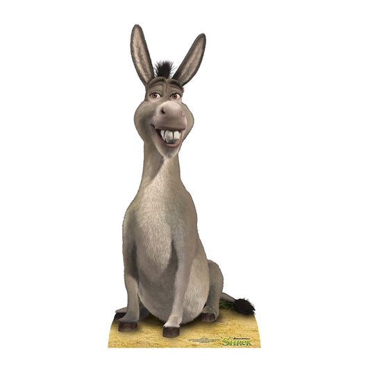 SC788 Donkey Cardboard Cut Out Height 123cm