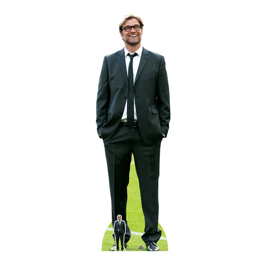 CS791 Jurgen Klopp Football Manager Height 189cm Lifesize Cardboard Cut Out With Mini