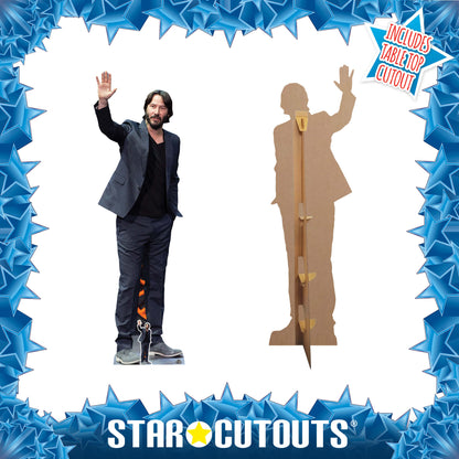 CS798 Keanu Reeves Height 194cm Lifesize Cardboard Cut Out With Mini