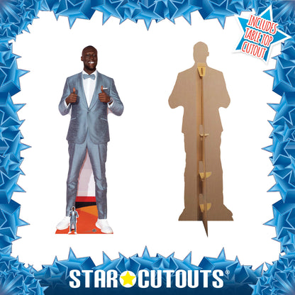 CS810 Stormzy Height 194cm Lifesize Cardboard Cut Out With Mini