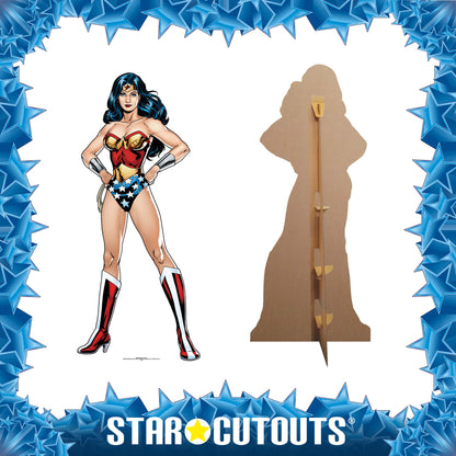 SC845 Wonder woman (DC-Comics) Cardboard Cut Out Height 177cm