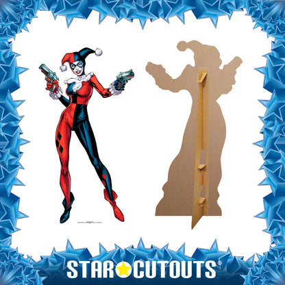 SC846 Harley Quinn (DC-Comics) Cardboard Cut Out Height 162cm