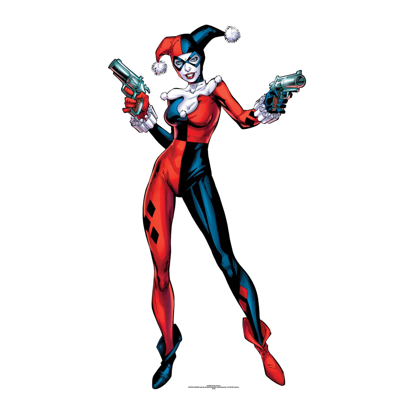 SC846 Harley Quinn (DC-Comics) Cardboard Cut Out Height 162cm