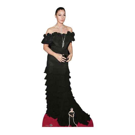 CS851 Monica Belluci Height 184cm Lifesize Cardboard Cut Out With Mini