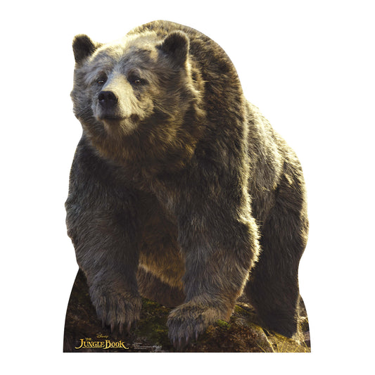 SC864 Baloo (The Bear) Live Action Jungle Book Cardboard Cut Out Height 134cm
