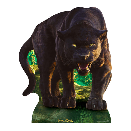 SC865 Bagheera (Black Panther) Live Action Jungle Book Cardboard Cut Out Height 124cm